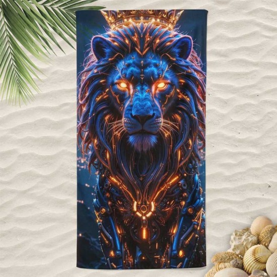 Плажна хавлиена кърпа Лъв 13781