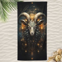 3D хавлиена кърпа Zodiac Capricorn 13795