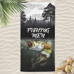 Плажна хавлиена кърпа Fishing