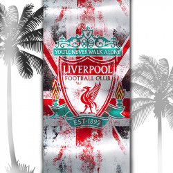 Плажна хавлиена кърпа FC Liverpool 