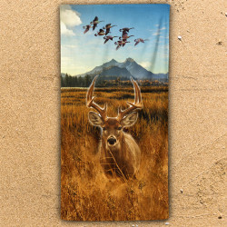 Плажна хавлиена кърпа Deer