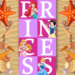 Плажна хавлиена кърпа Princes