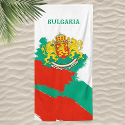 Хавлиена кърпа с патриотичен принт 11153