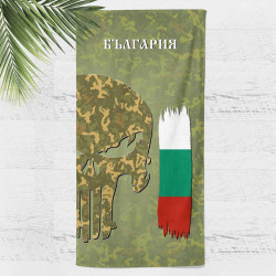Хавлиена кърпа с патриотичен принт 11155