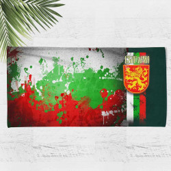 Хавлиена кърпа с патриотичен принт 11150