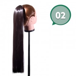 Дълга права опашка за коса - №02