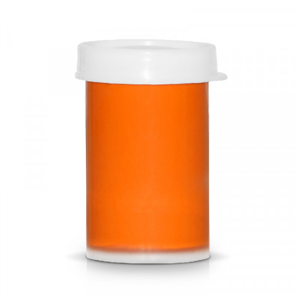 Акрилна боя за декорация на маникюр и педикюр - Тъмно оранжево (20 ml.)