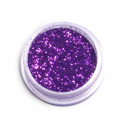 Фин брокат за декорация на маникюр (Лилаво)