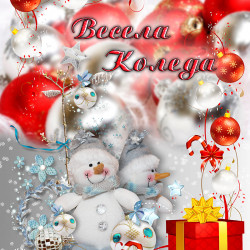 3D луксозен коледен спален комплект 9340