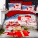 3D луксозен коледен спален комплект 9343