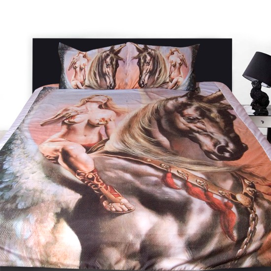 3D луксозен спален комплект Pegasus