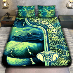 3D луксозен спален комплект COBRA