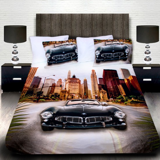 3D луксозен спален комплект "BMW"