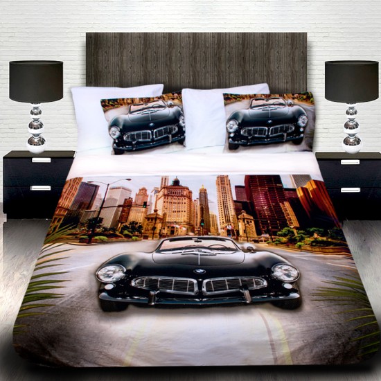 3D луксозен спален комплект "BMW"
