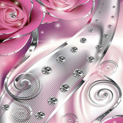 Комплект от 3D луксозно спално бельо Spring Limited 11305