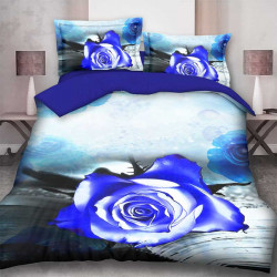Комплект от 3D луксозно спално бельо Spring Limited 7908