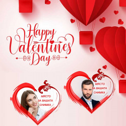 Романтичен 3D спален комплект с Ваша снимка 11118