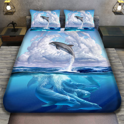 3D луксозен спален комплект ДЕЛФИН