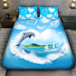 3D луксозен спален комплект ДЕЛФИНЧЕ