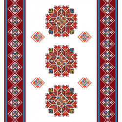 3D СПАЛЕН КОМПЛЕКТ С НАРОДНИ МОТИВИ 7230