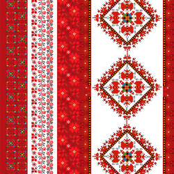 3D СПАЛЕН КОМПЛЕКТ С НАРОДНИ МОТИВИ 7386