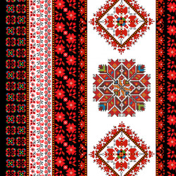 3D СПАЛЕН КОМПЛЕКТ С НАРОДНИ МОТИВИ 7387