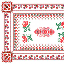 3D СПАЛЕН КОМПЛЕКТ С НАРОДНИ МОТИВИ 7402