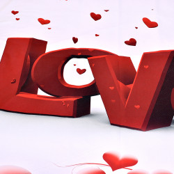 3D луксозен спален комплект "Wedding rings" 3D луксозен спален комплект "Wedding rings"