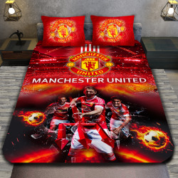 3D луксозен спален комплект FCManchester Unated 3D луксозен спален комплект FCManchester Unated