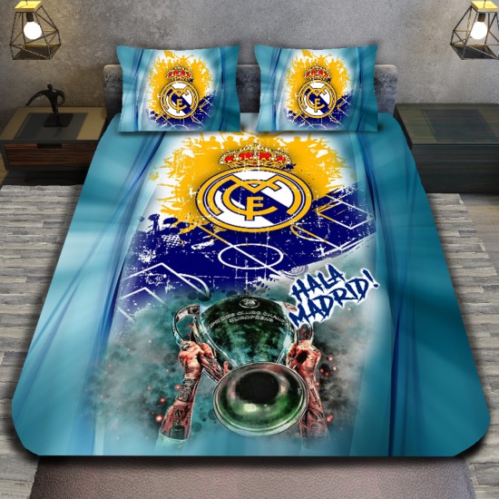 3D луксозен спален комплект Real Madrid 