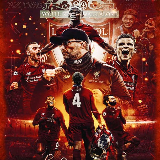 3D луксозен спален комплект FC Liverpool Team