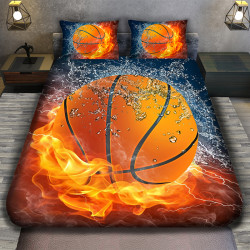 3D луксозен спален комплект FLAMES