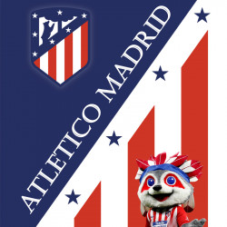 3D луксозен спален комплект Atletico Madrid 3D луксозен спален комплект Atletico Madrid