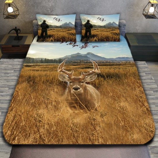 3D луксозен спален комплект Deer