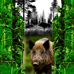 3D луксозен спален комплект 7419