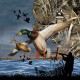 3D луксозен спален комплект ловни мотиви Duck Hutnting