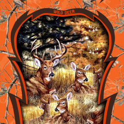 3D луксозен спален комплект ловни мотиви Hunter