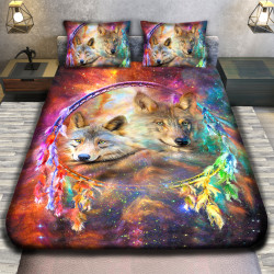 3D луксозен спален комплект  WOLF