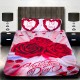 3D луксозен спален комплект "Valentines Day"