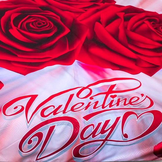 3D луксозен спален комплект "Valentines Day"