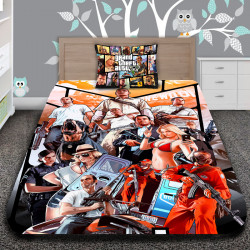 3D луксозен спален комплект Grand theft Auto