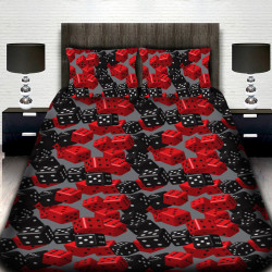 3D ЛУКСОЗЕН СПАЛЕН КОМПЛЕКТ 6915