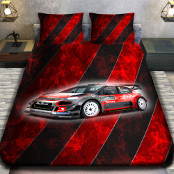 3D луксозен спален комплект 4976 + подарък надпис