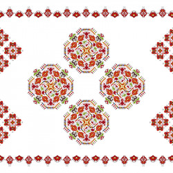 3D СПАЛЕН КОМПЛЕКТ С НАРОДНИ МОТИВИ 7238