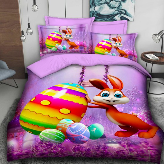 3D луксозен спален комплект Голямото яйце