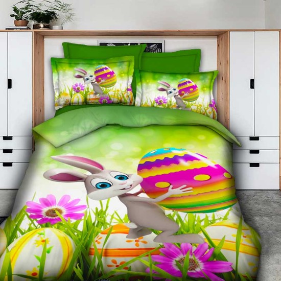 3D луксозен спален комплект Великден