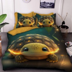 3D луксозен спален комплект Костенурка 13252 3D луксозен спален комплект Костенурка 13252