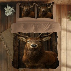 3D луксозен спален комплект Deer 13951