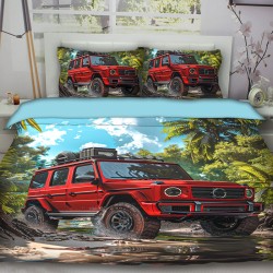 3D луксозен спален комплект Джип 13029