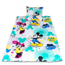 Комплект от спално бельо за бебе Мики и Мини Комплект от спално бельо за бебе Мики и Мини